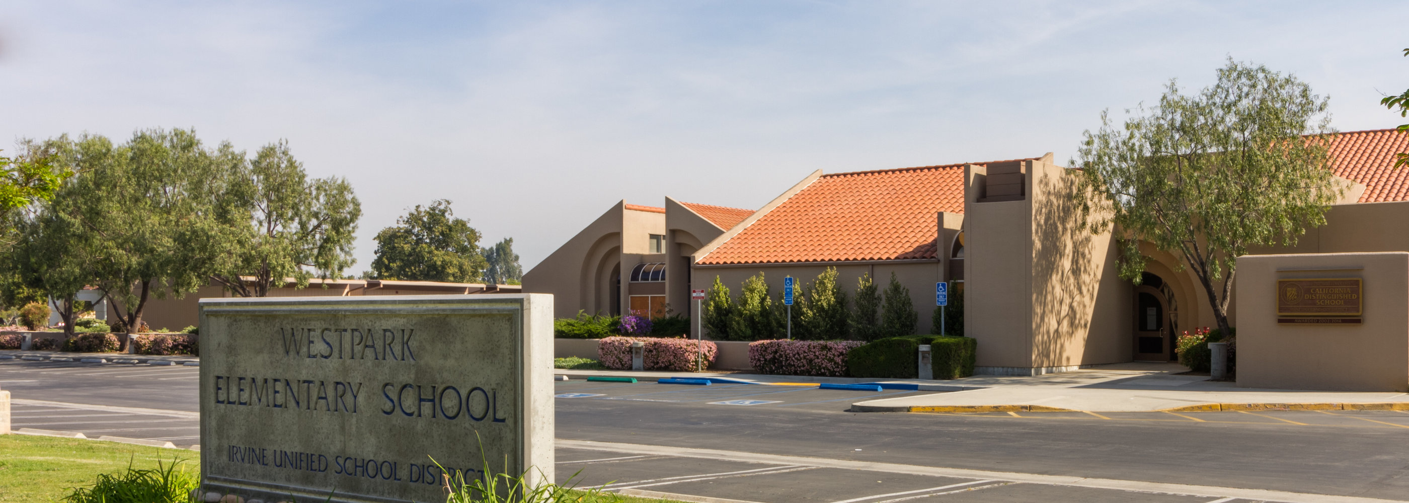 front of westpark school